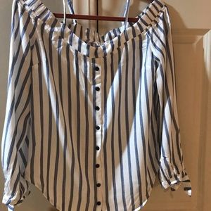 Off the shoulder top.